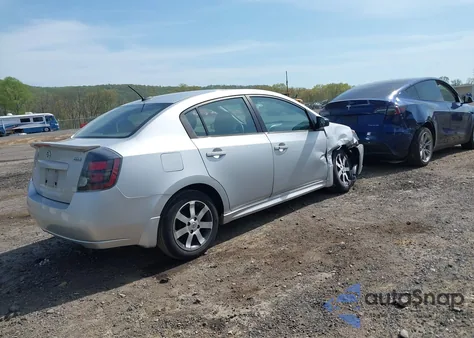 2012 Nissan Sentra 2.0 Sr z USA, uszkodzony, nr VIN 3N1AB6AP8CL736384